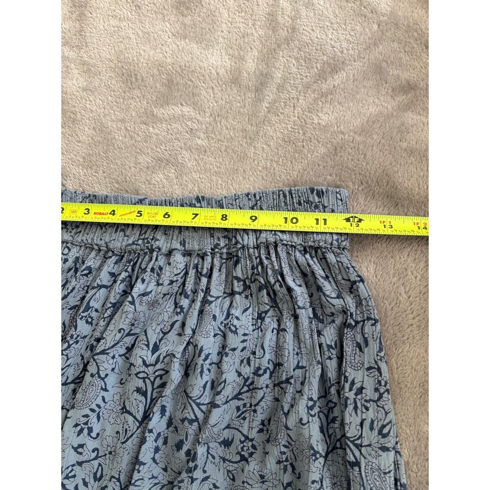Angie Blue Maxi Skirt Boho Cottagecore Whimsey Small - Picture 5 of 6
